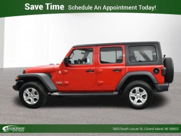Used 2020 Jeep Wrangler Unlimited Sport S 4×4 Stock: 13001627